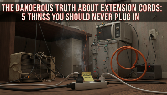 The Dangerous Truth About Extension Cords: 5 Things You Should Never Plug In