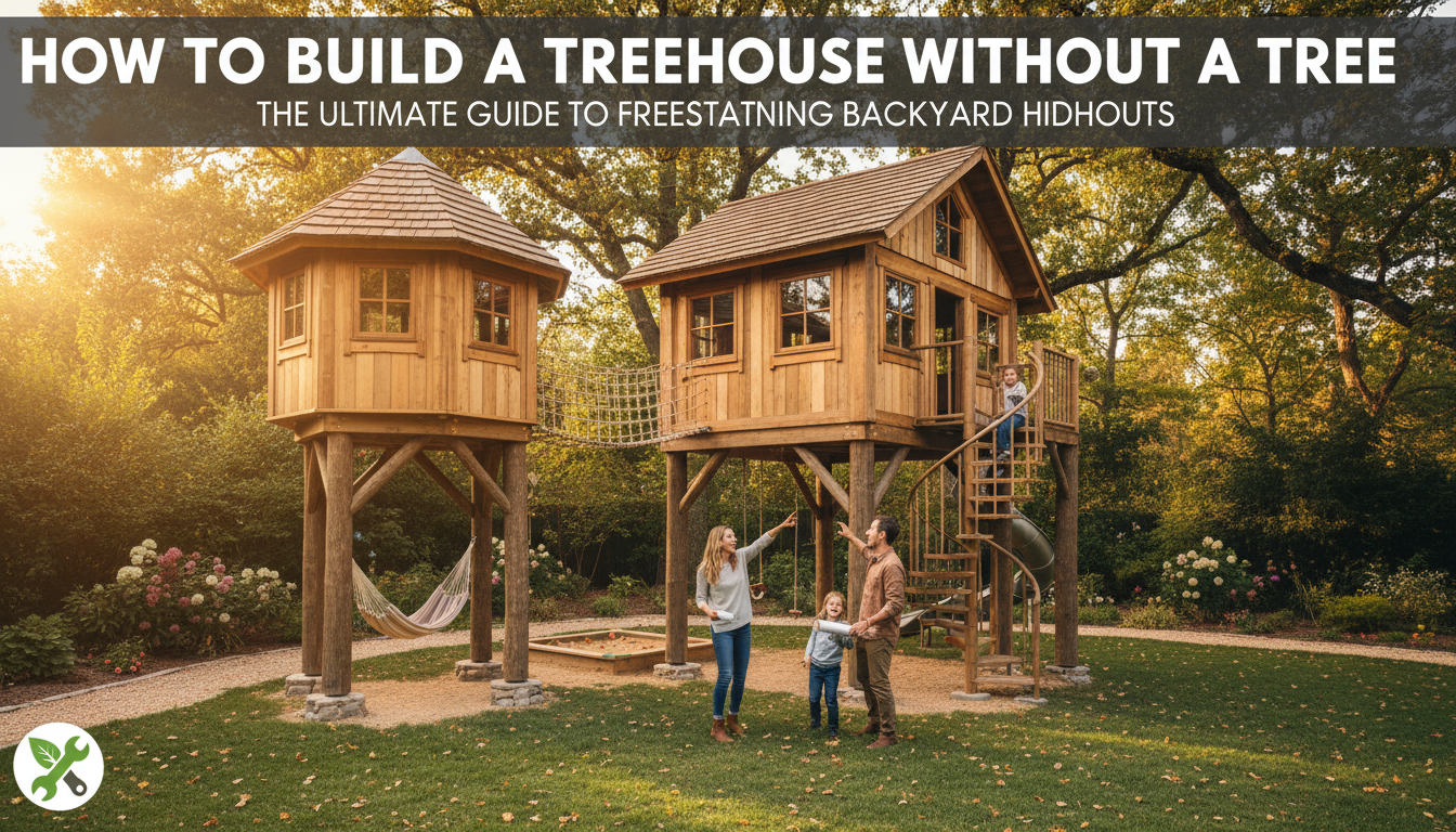 How to Build a Treehouse Without a Tree: The Ultimate Guide to Freesta ...