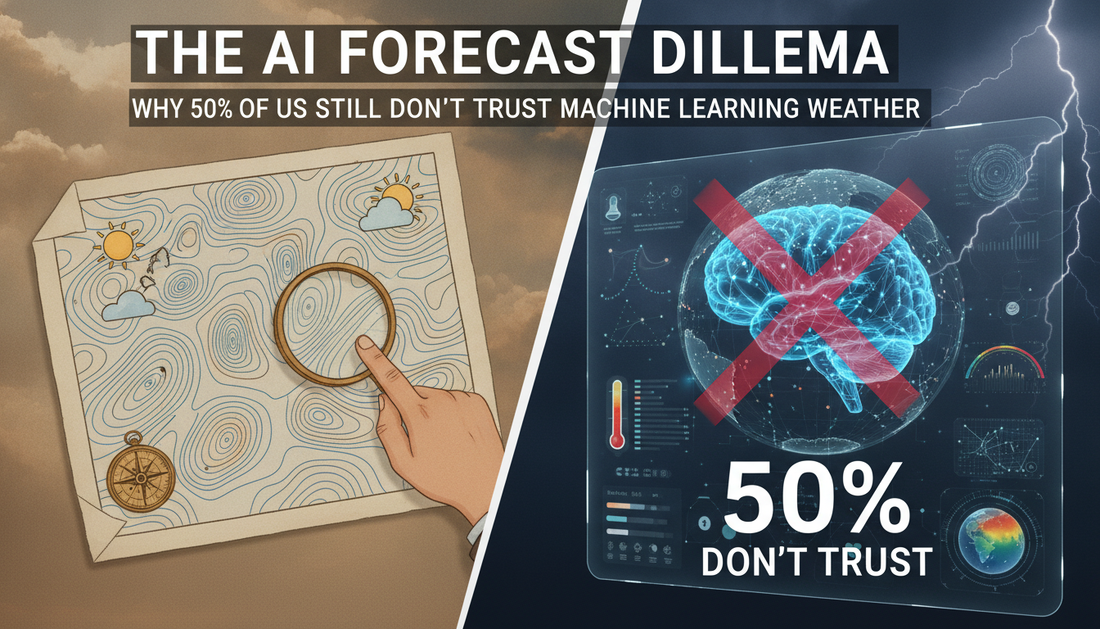 The AI Forecast Dilemma: Why 50% of Us Still Don't Trust Machine Learning Weather