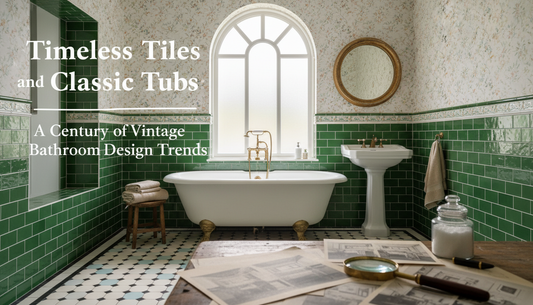 Timeless Tiles and Classic Tubs: A Century of Vintage Bathroom Design Trends