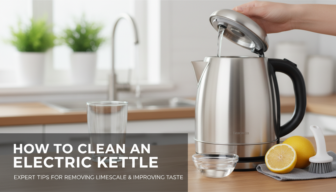 How to Clean an Electric Kettle: Expert Tips for Removing Limescale and Improving Taste