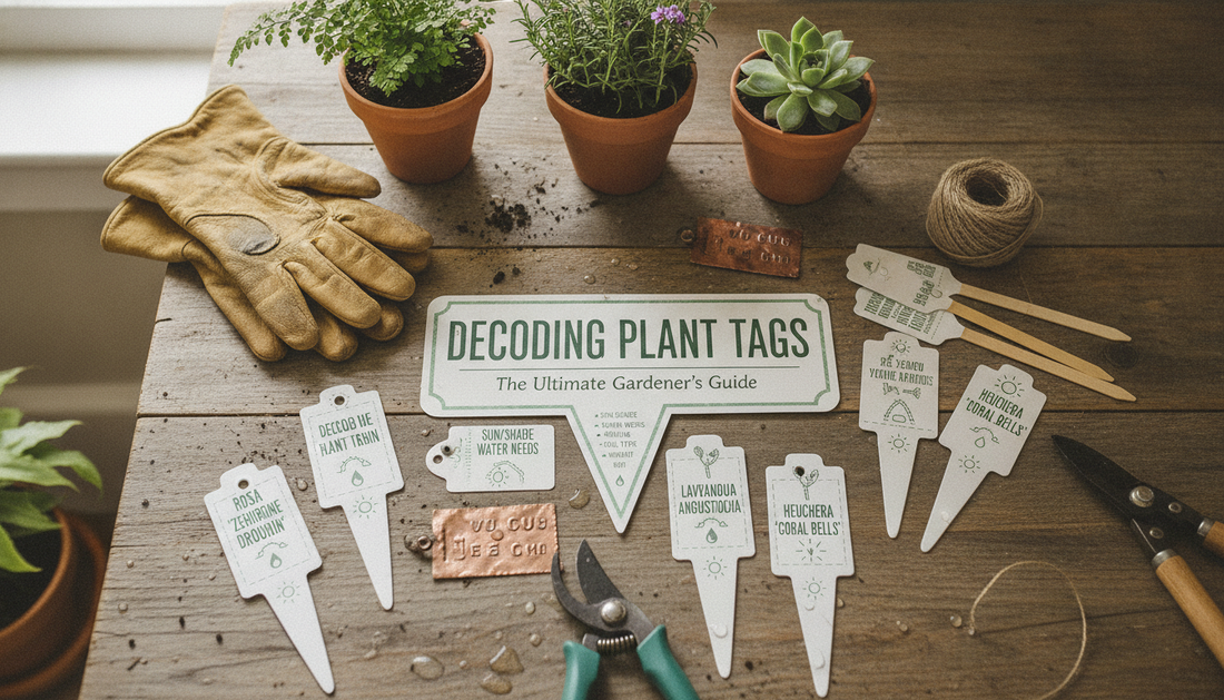 Decoding Plant Tags: The Ultimate Gardener’s Guide to Choosing and Growing the Right Plants