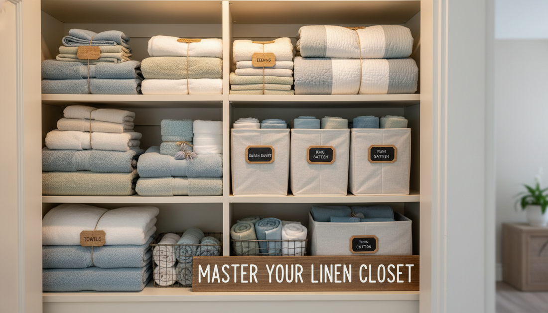 How to Master Your Linen Closet: The Ultimate Guide to Organizing Sheets, Towels, and Bedding