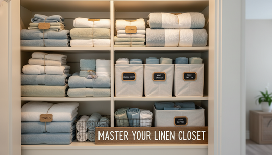 How to Master Your Linen Closet: The Ultimate Guide to Organizing Sheets, Towels, and Bedding