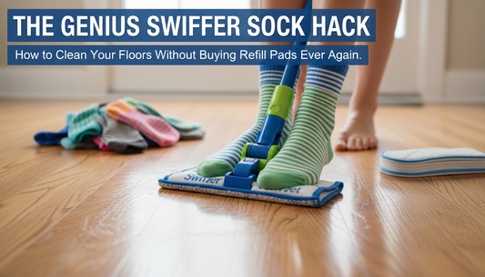 The Genius Swiffer Sock Hack: How to Clean Your Floors Without Buying Refill Pads Ever Again
