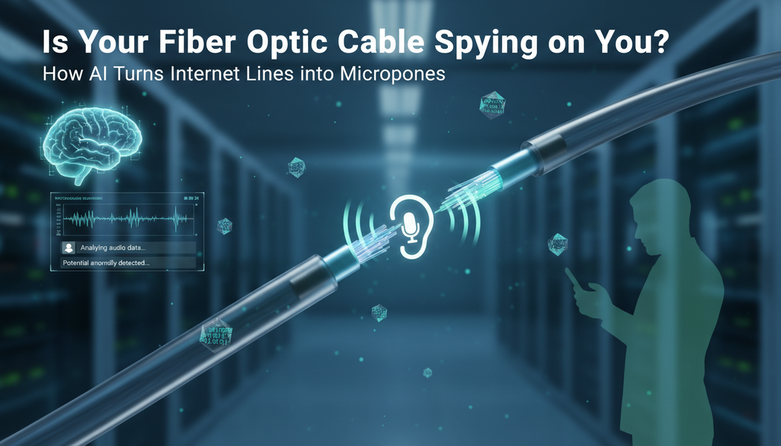 Is Your Fiber Optic Cable Spying on You? How AI Turns Internet Lines into Microphones
