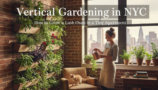Vertical Gardening in NYC: How to Grow a Lush Oasis in a Tiny Apartment