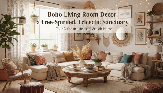 Boho Living Room Decor: How to Create a Free-Spirited, Eclectic Sanctuary
