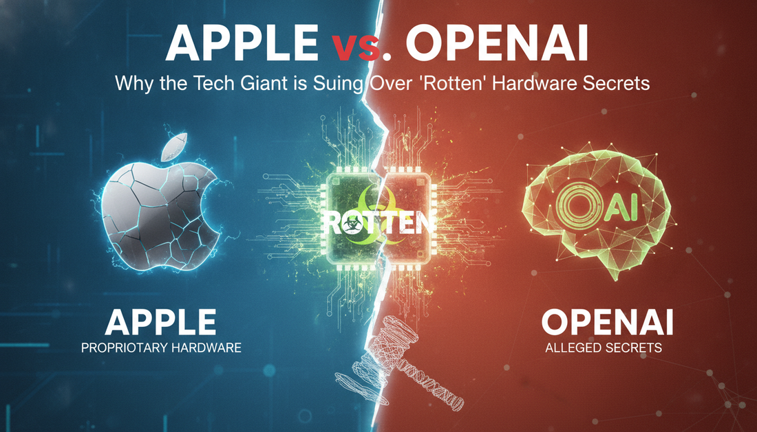 Apple vs. OpenAI: Why the Tech Giant is Suing Over "Rotten" Hardware Secrets