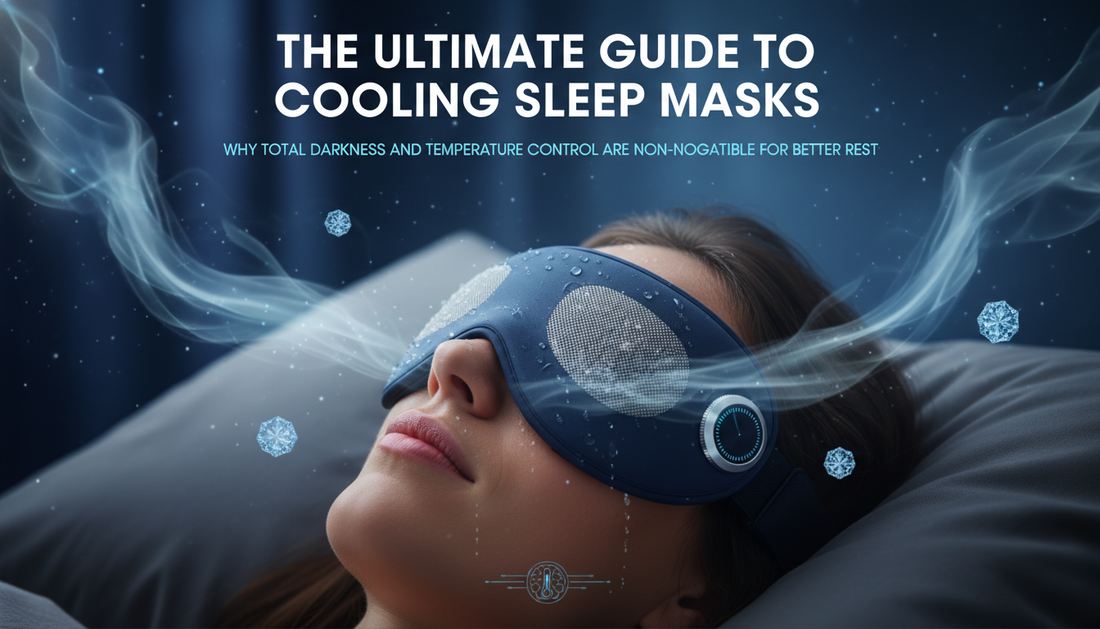 The Ultimate Guide to Cooling Sleep Masks: Why Total Darkness and Temperature Control are Non-Negotiable for Better Rest