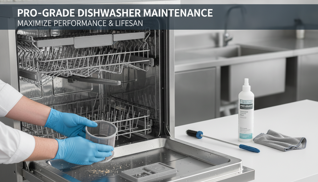 Pro-Grade Dishwasher Maintenance: How to Maximize Performance and Lifespan