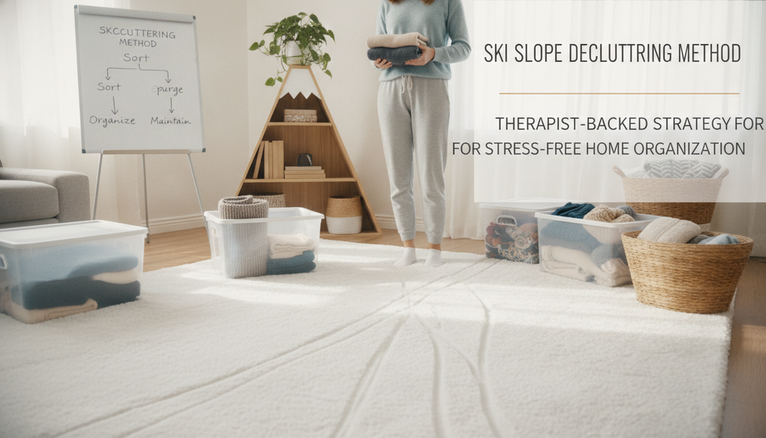 Master the Ski Slope Decluttering Method: A Therapist-Backed Strategy to Organize Your Home Without the Stress