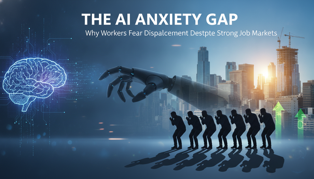 The AI Anxiety Gap: Why Workers Fear Displacement Despite Strong Job M ...