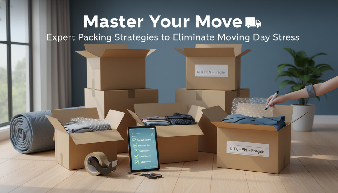 Master Your Move: Expert Packing Strategies to Eliminate Moving Day Stress