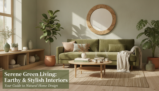 Serene Green Living Room Design Ideas: A Guide to Earthy and Stylish Interiors