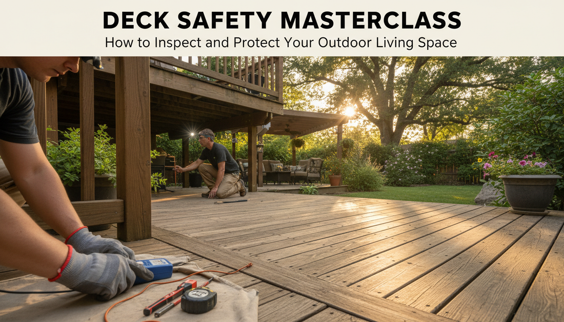 Deck Safety Masterclass: How to Inspect and Protect Your Outdoor Living Space
