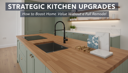 Strategic Kitchen Upgrades: How to Boost Home Value Without a Full Remodel