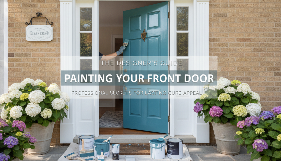 The Designer’s Guide to Painting Your Front Door: Professional Secrets for Lasting Curb Appeal