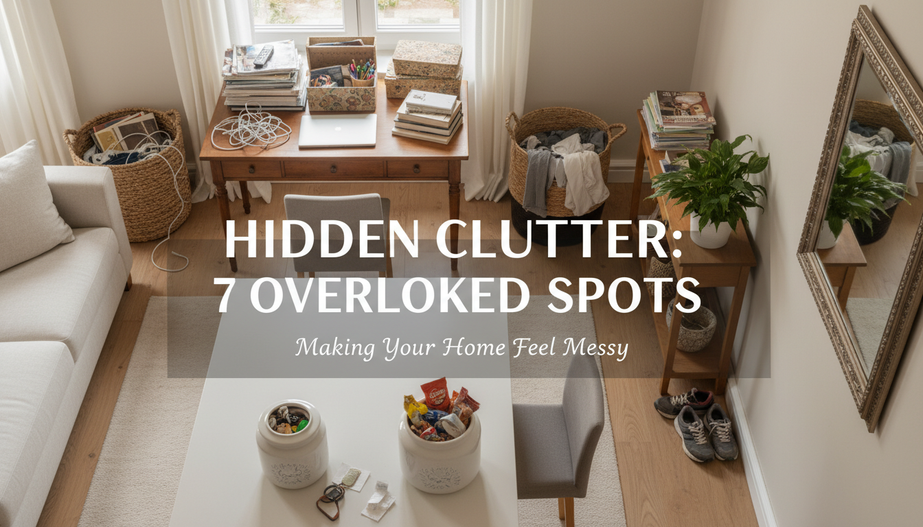 Hidden Clutter: 7 Overlooked Spots Making Your Home Feel Messy – Not ...