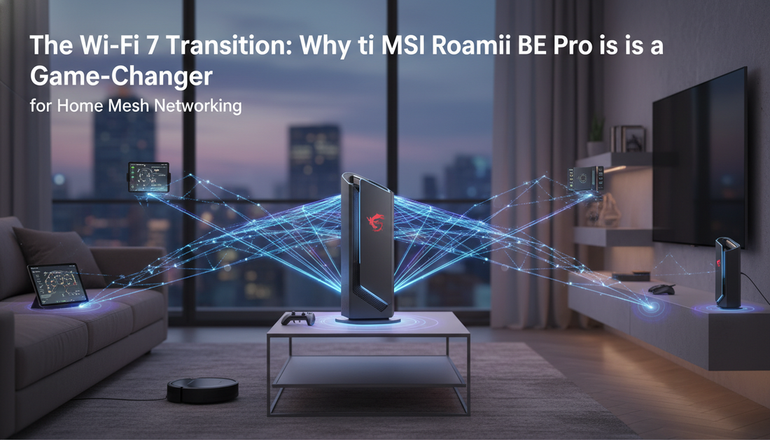 The Wi-Fi 7 Transition: Why the MSI Roamii BE Pro is a Game-Changer for Home Mesh Networking