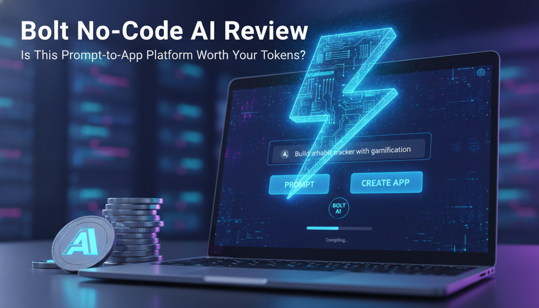 Bolt No-Code AI Review: Is This Prompt-to-App Platform Worth Your Tokens?