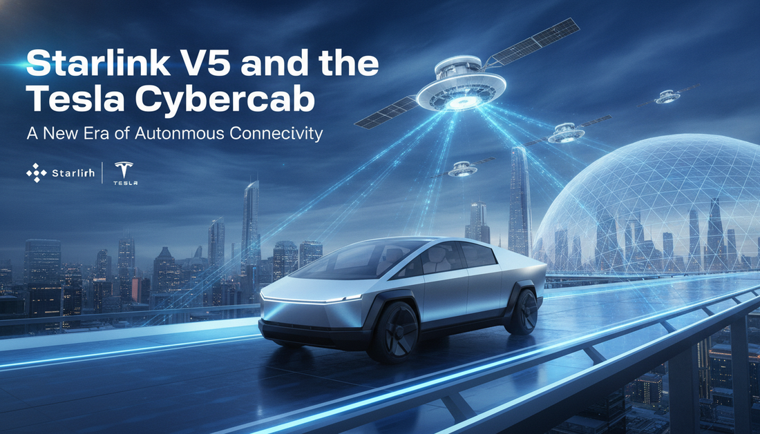 Starlink V5 and the Tesla Cybercab: A New Era of Autonomous Connectivity