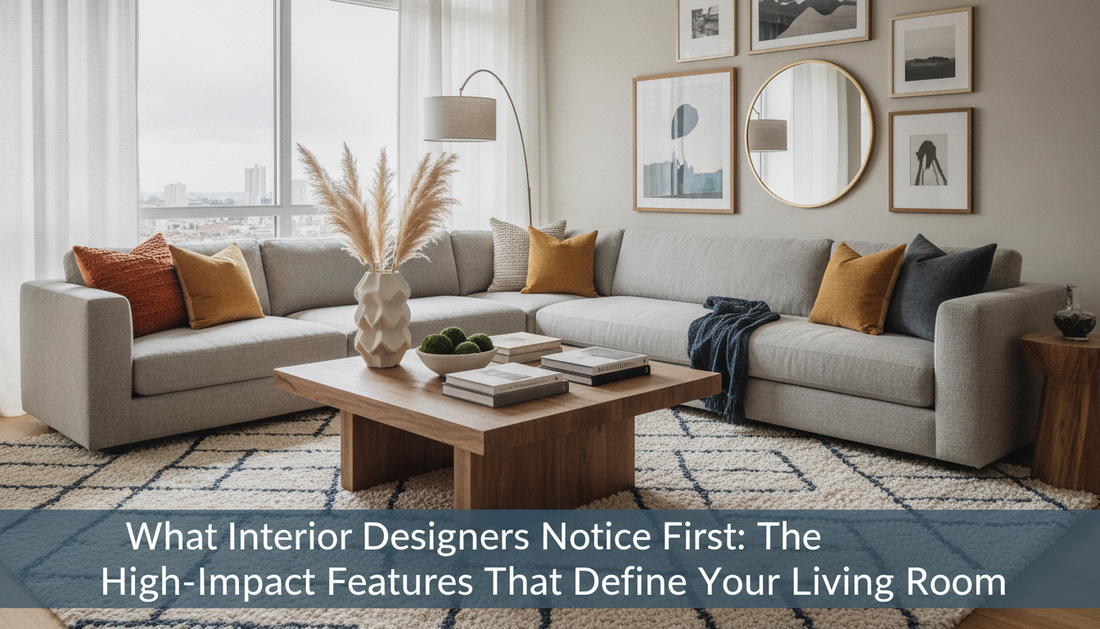 What Interior Designers Notice First: The High-Impact Features That Define Your Living Room