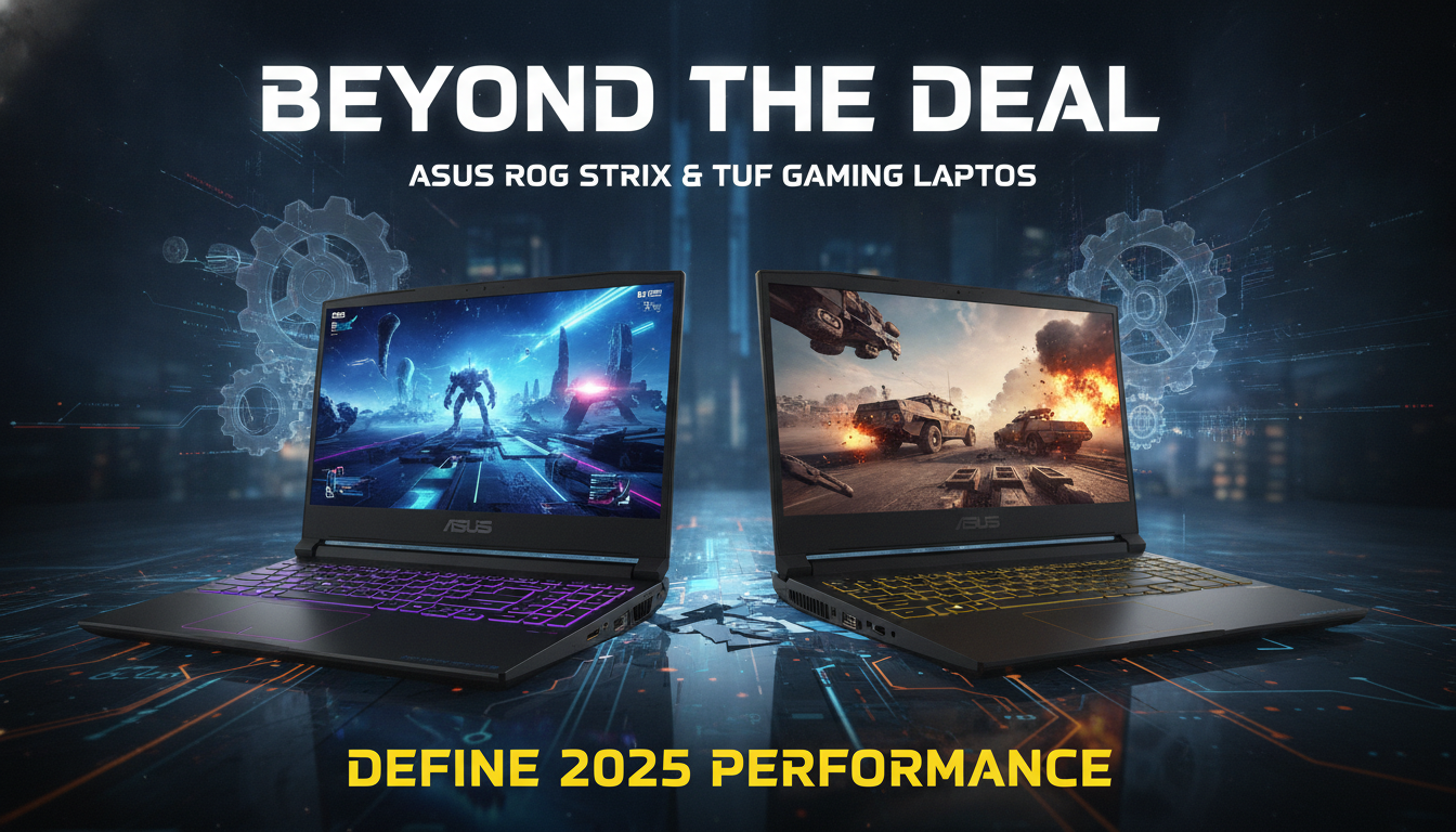 Beyond the Deal: Why the ASUS ROG Strix and TUF Gaming Laptops Define ...