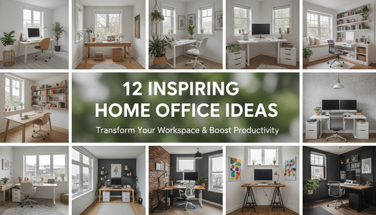 12 Inspiring Home Office Ideas to Transform Your Workspace and Boost Productivity