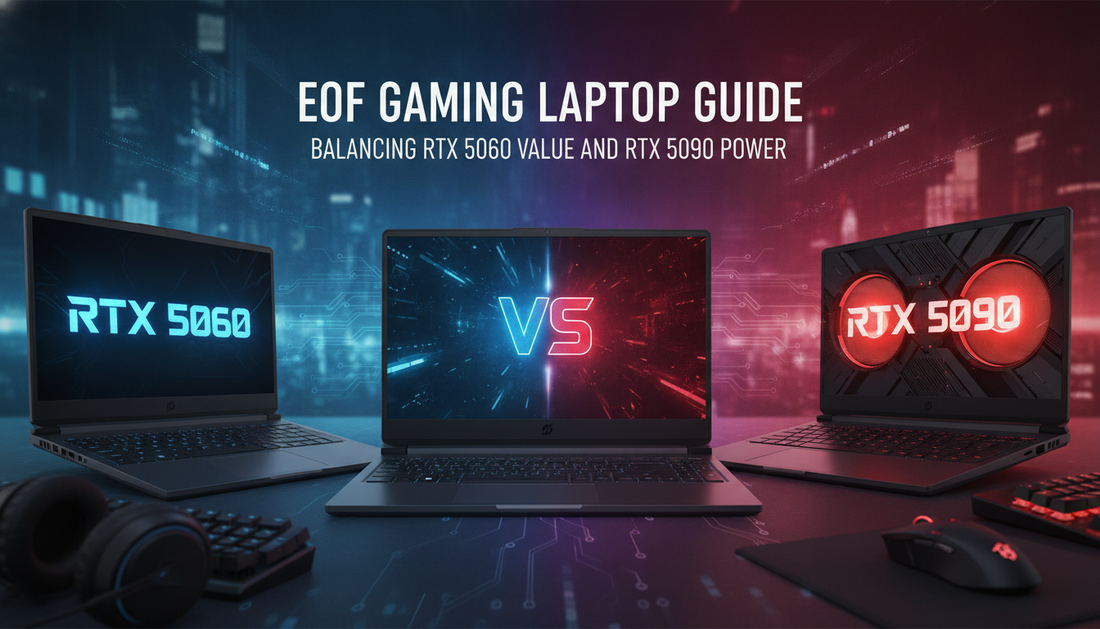 EOFY Gaming Laptop Guide: Balancing RTX 5060 Value and RTX 5090 Power
