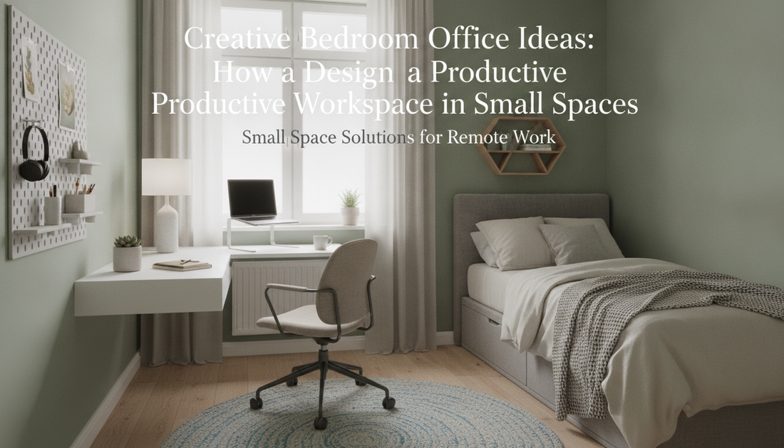 Creative Bedroom Office Ideas: How to Design a Productive Workspace in Small Spaces