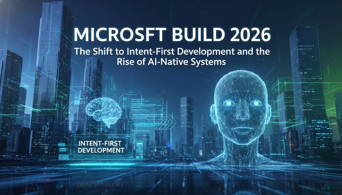 Microsoft Build 2026: The Shift to Intent-First Development and the Rise of AI-Native Systems