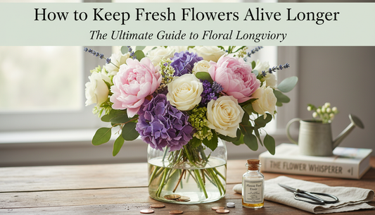 How to Keep Fresh Flowers Alive Longer: The Ultimate Guide to Floral Longevity