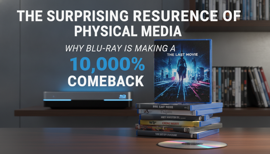 The Surprising Resurgence of Physical Media: Why Blu-ray is Making a 10,000% Comeback