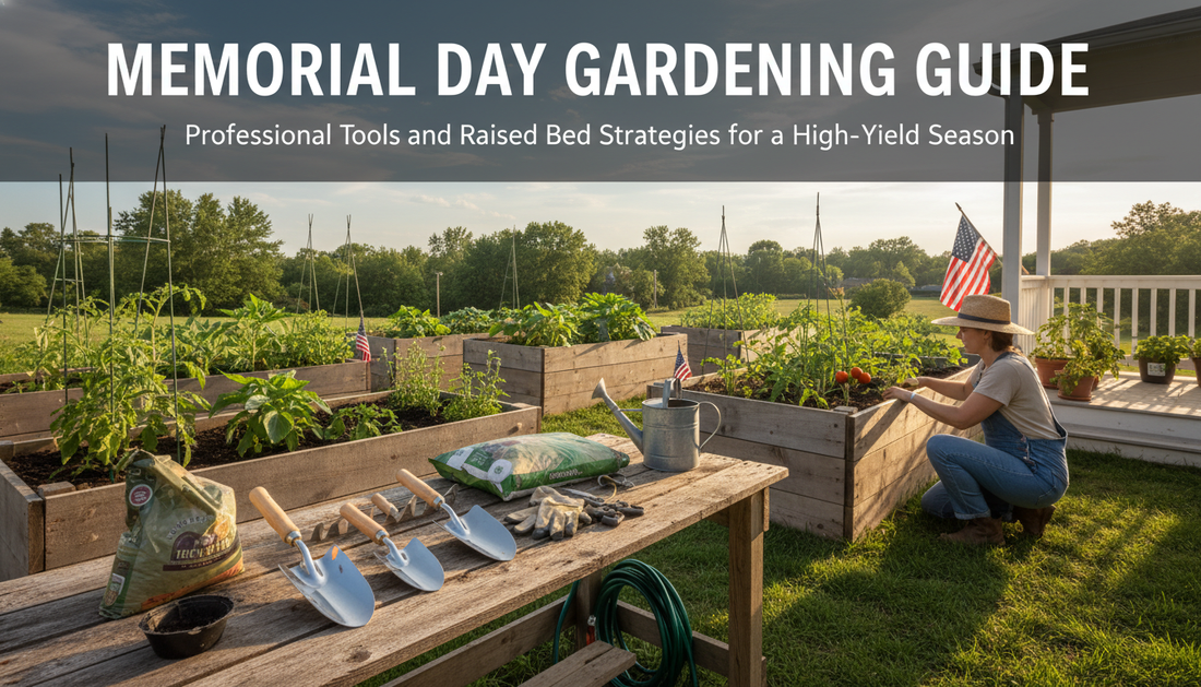 Memorial Day Gardening Guide: Professional Tools and Raised Bed Strategies for a High-Yield Season