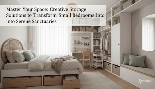 Master Your Space: Creative Storage Solutions to Transform Small Bedrooms into Serene Sanctuaries
