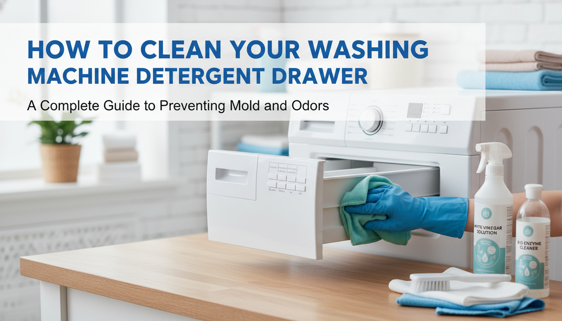 How to Clean Your Washing Machine Detergent Drawer: A Complete Guide to Preventing Mold and Odors