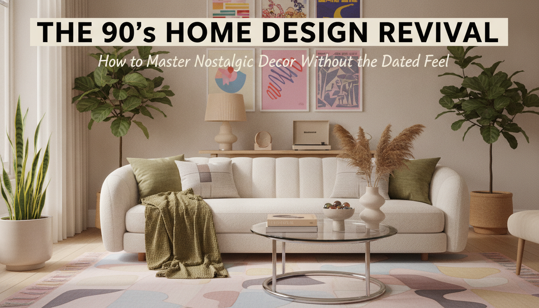 The 90s Home Design Revival: How to Master Nostalgic Decor Without the Dated Feel