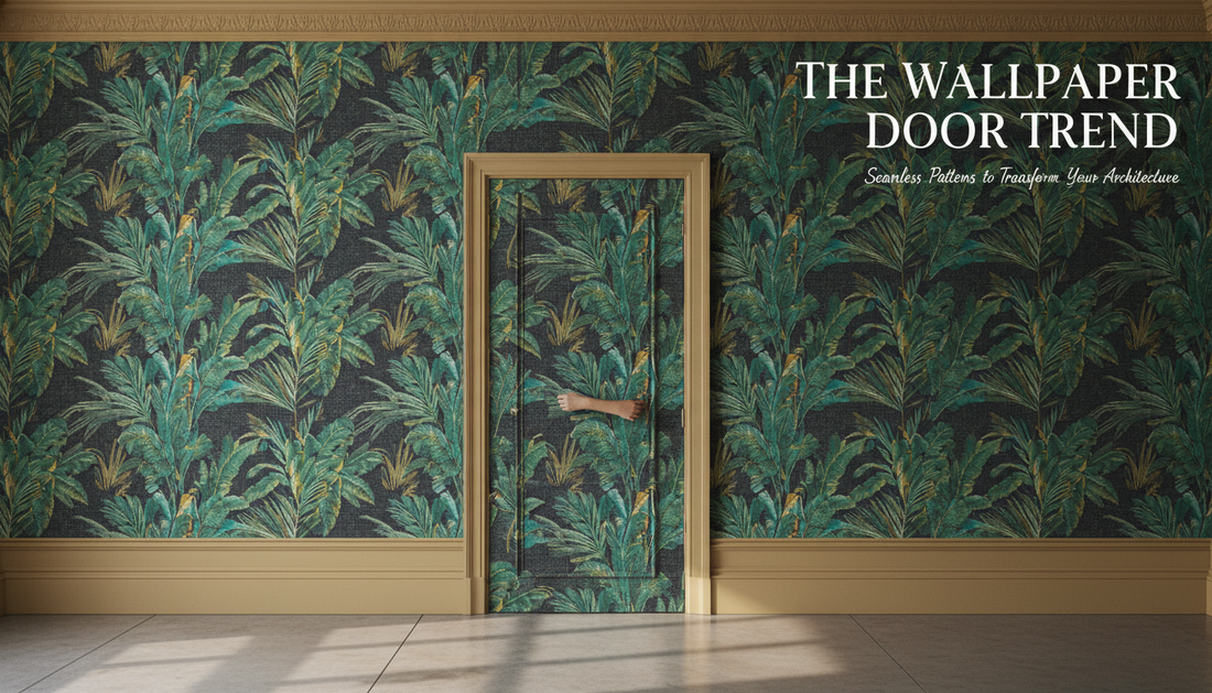 The Wallpaper Door Trend: How to Use Seamless Patterns to Transform Your Architecture