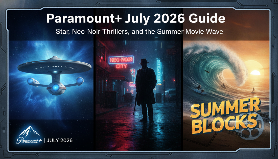 Paramount+ July 2026 Guide: Star Trek, Neo-Noir Thrillers, and the Summer Movie Wave