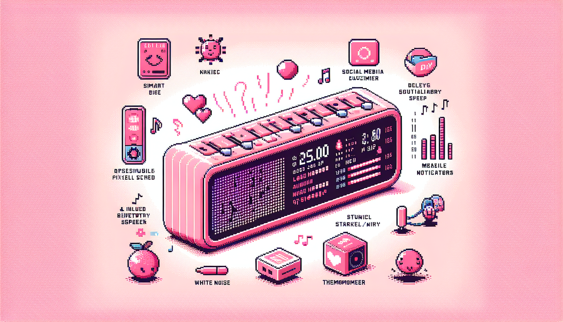 Discover the Divoom Ditoo Retro Pixel Art Game Blu
