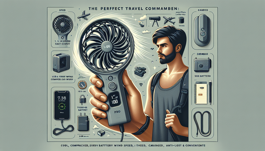 Beat the heat with the JISULIFE Handheld Fan Pro S