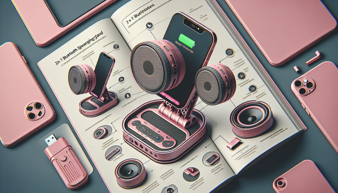 Discover the Joymate phone stand with Bluetooth sp