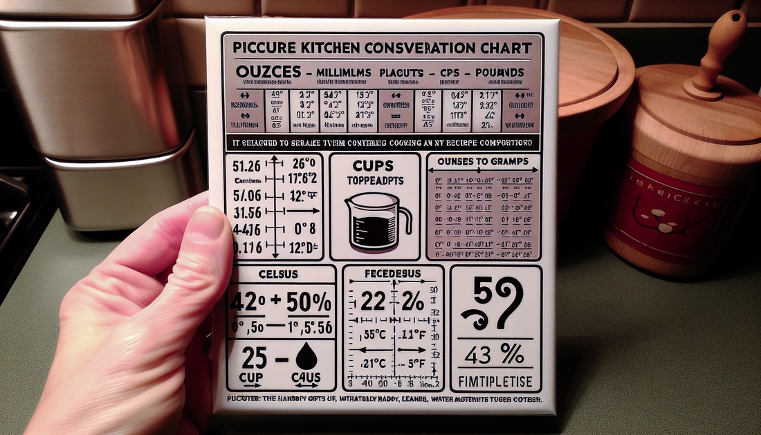 Master your baking skills with a kitchen conversio