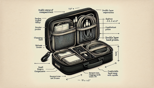 Keep your cords organized with the FYY Travel Cabl