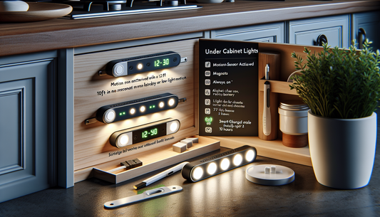 Discover the ultimate under cabinet lights with mo