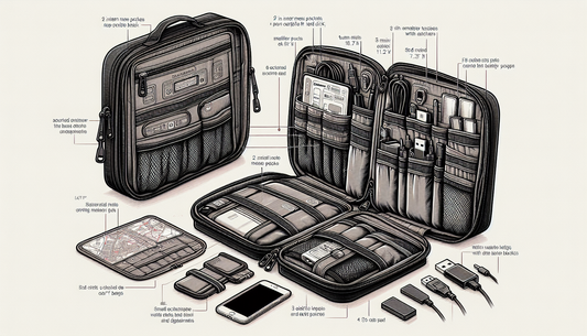 Discover the BAGSMART Electronics Travel Organizer
