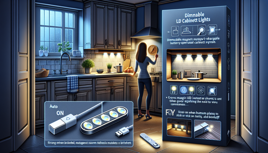 Discover the convenience of under cabinet LED ligh