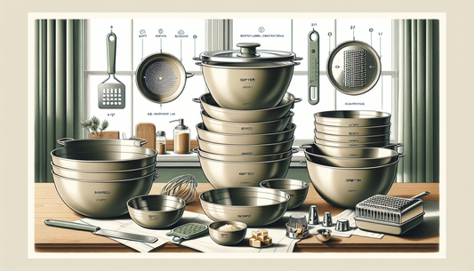 Upgrade your kitchen with the best mixing bowl set