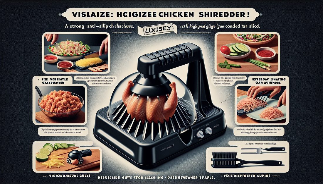 Discover the benefits of using a chicken shredder 